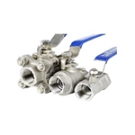 Screwed Ball Valve